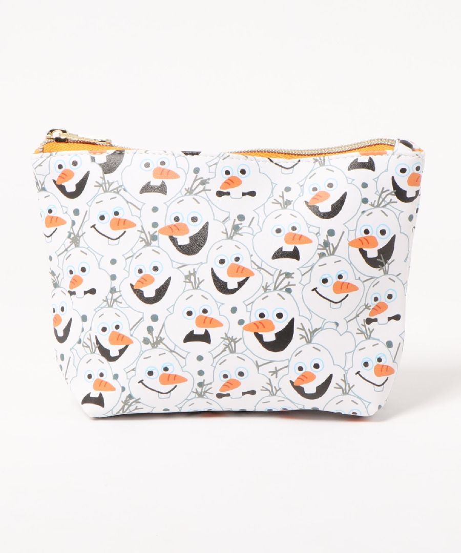 楽天市場 Disney ディズニー アナ雪２フルカラーポーチ オラフ ギッシリ Apdsf4685 Kiitos 楽天市場店