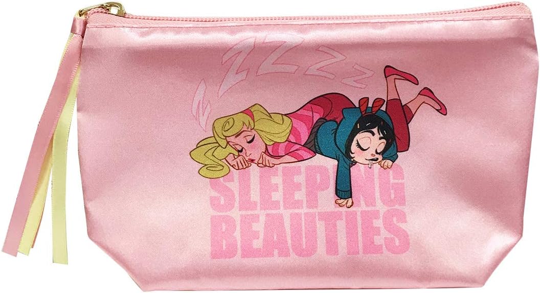 [公式] Disney ディズニー シュガー・ラッシュ ラルフ ヴァネロペ サテンポーチ APDS3849 スモール・プラネット リュック バッグ おしゃれ 可愛い ピンク画像