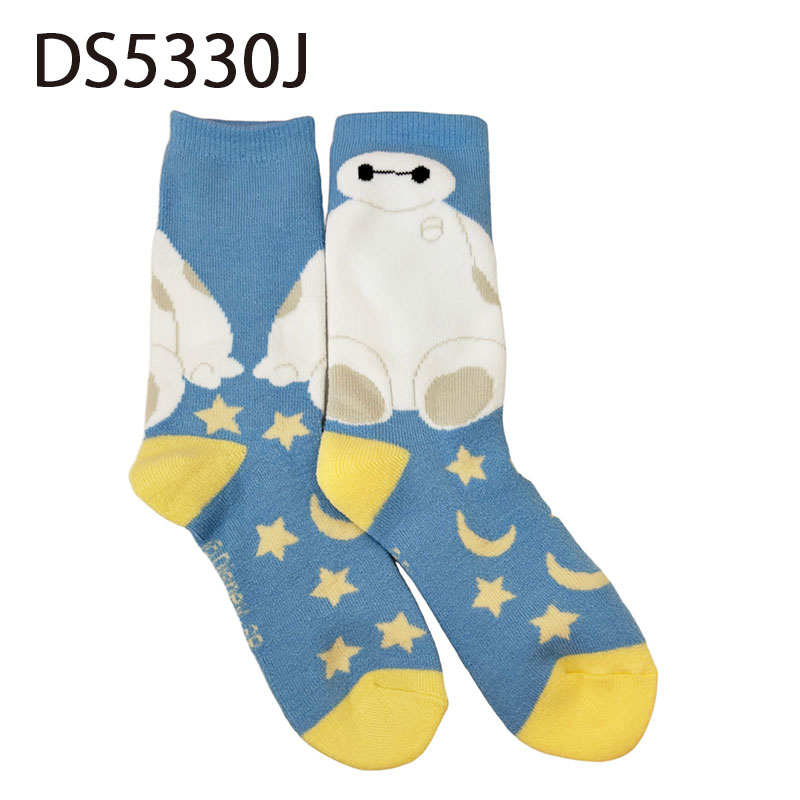 [公式] Disney ディズニー ベイマックス ぽっかぽかルームソックス DS5330J スモール・プラネット 冬物 あったか 冷え対策 冷え性 グレー ギフト プレゼント おしゃれ 可愛い ふわふわ 人気 ディズニー ピクサー画像
