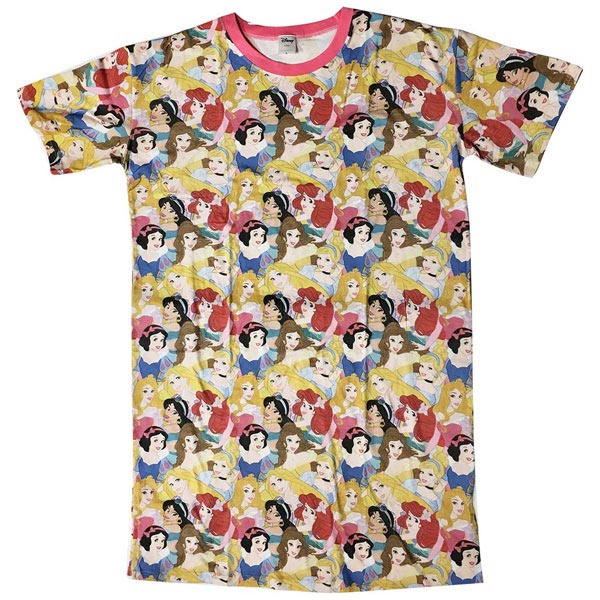 楽天市場 Sale 30 Off Disney ディズニー プリンセス パターン ロングtシャツ Awds5784 Kiitos 楽天市場店