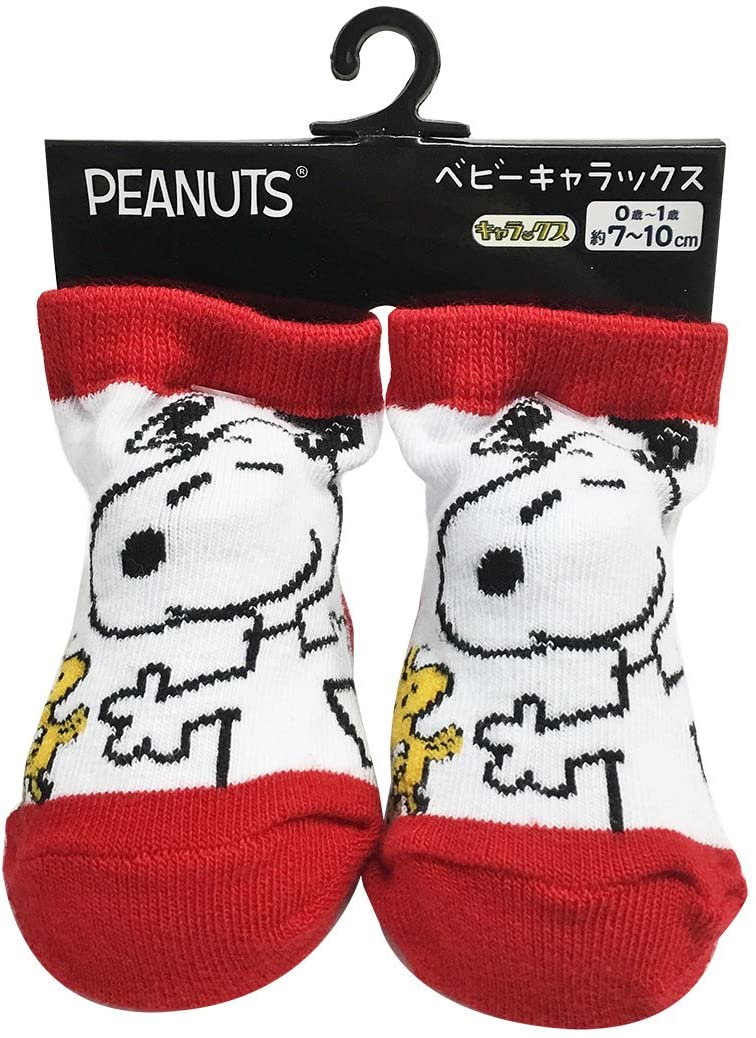 楽天市場 Peanuts ピーナッツ スヌーピーウッドストック ベビーソックス Snap2115j Kiitos 楽天市場店