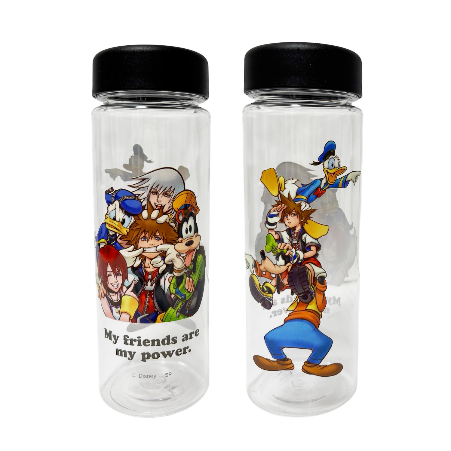 [公式] Disney ディズニー キングダム ハーツ 旅 クリアボトル DS7810 スモール・プラネット KINGDOM HEARTS画像