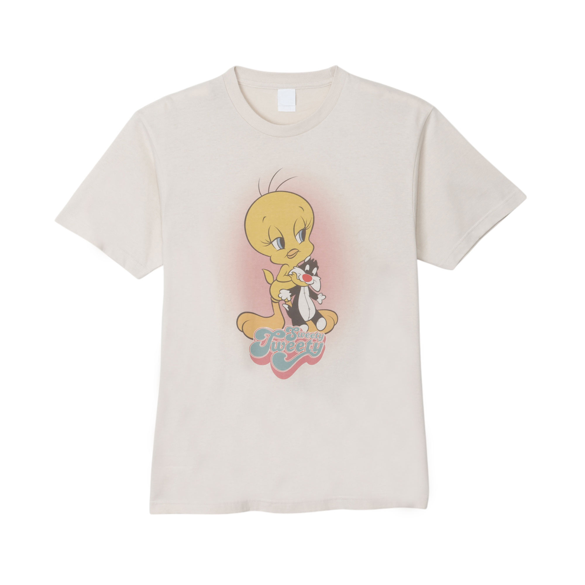 TWEETY LOONEY TUNES ルーニーテューンズシャツ トゥィーティー tweety looney tunes Short sleeve round neck T-shirt ユニ