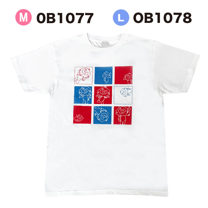 【ミャクミャク 】tシャツ Lサイズ　2枚セット ポーズ ホワイト Amazon | [ファインプラス] Tシャツ ミャクミャク BP2604 半袖