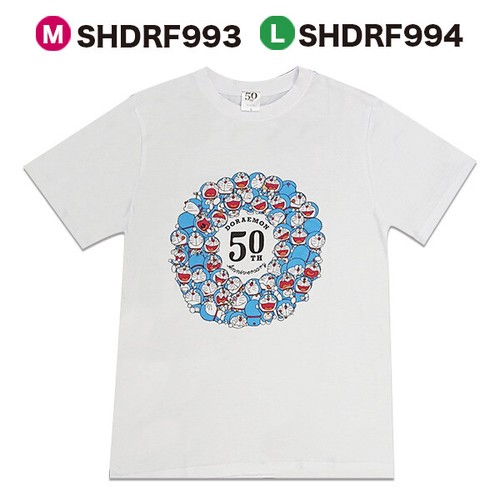 楽天市場 ドラえもん 藤子ｆ不二雄 50周年 ポーズ カラフル Tシャツ Ml Shdrf993 Shdrf996 Kiitos 楽天市場店