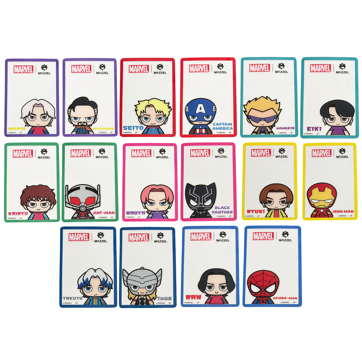 MARVEL スターロード 缶バッジ MARVEL バッジ 10周年記念 スクエア 缶バッジ セット スター
