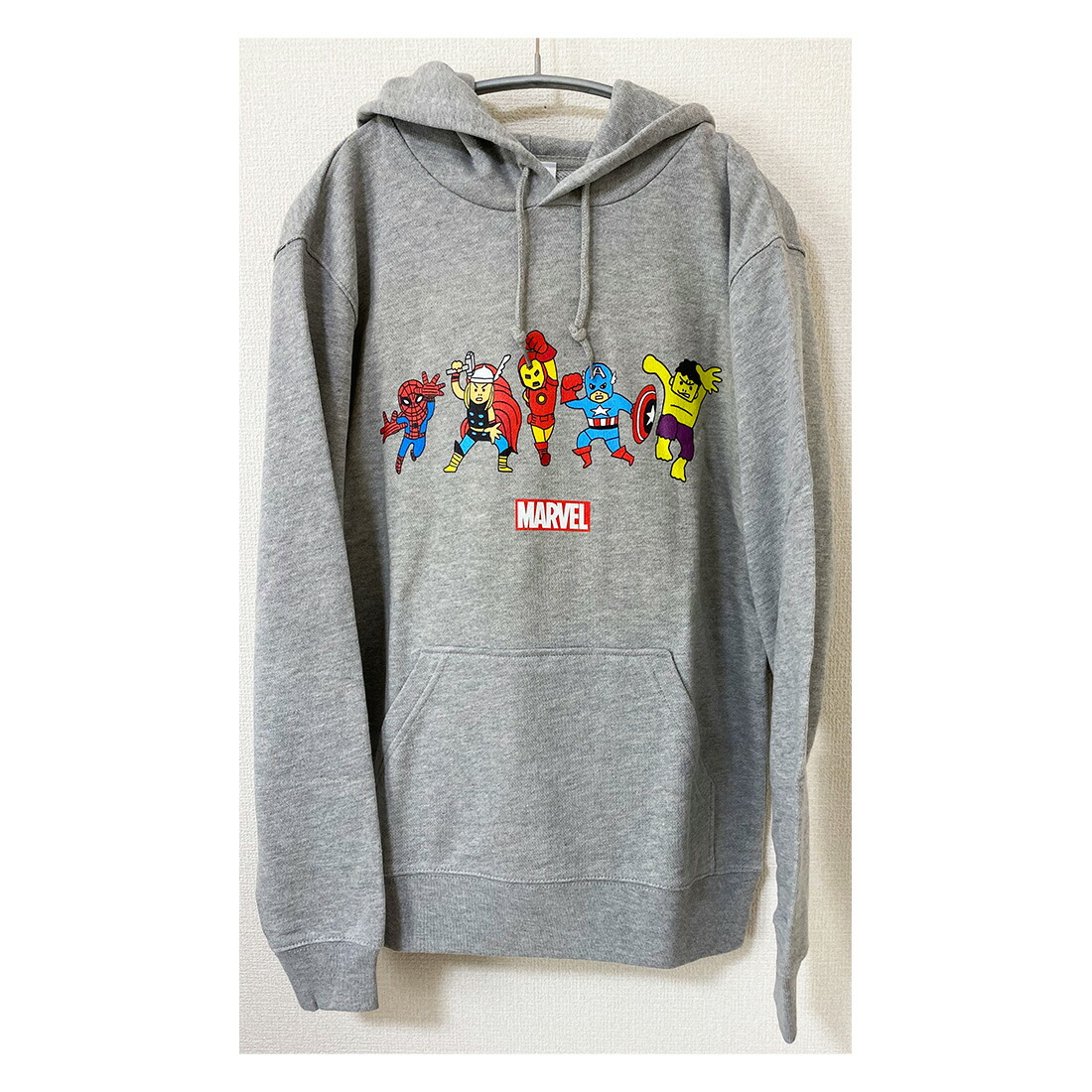 楽天市場 Marvel マーベル ヒーローズ イラスト パーカー Kiitos 楽天市場店