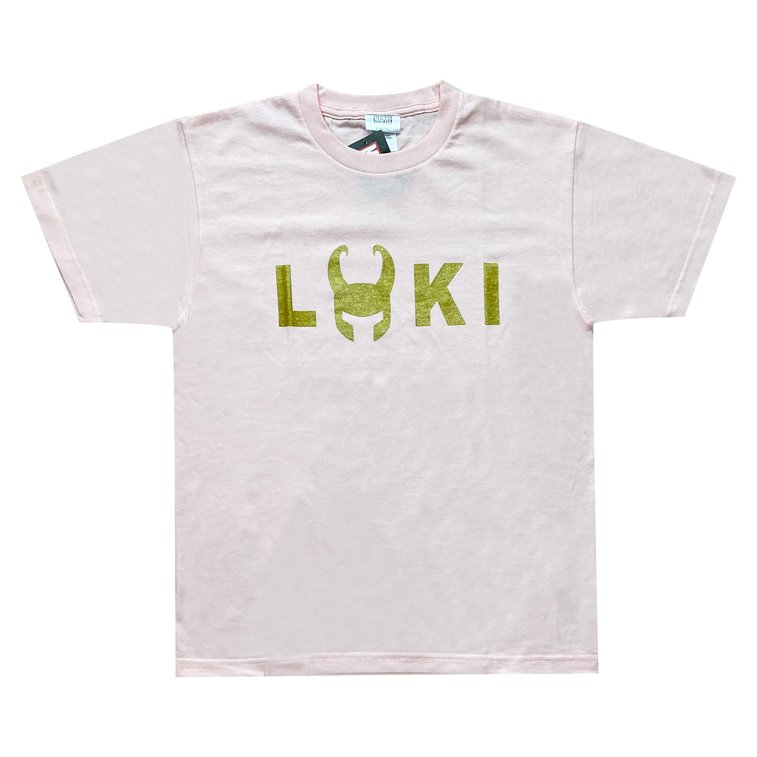 楽天市場】[公式] MARVEL マーベル Tシャツ LOKI ロゴ ピンク スモール