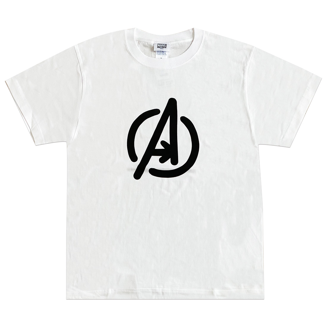 楽天市場 Marvel マーベル 手書きアベンジャーズロゴ ｔシャツ Kiitos 楽天市場店