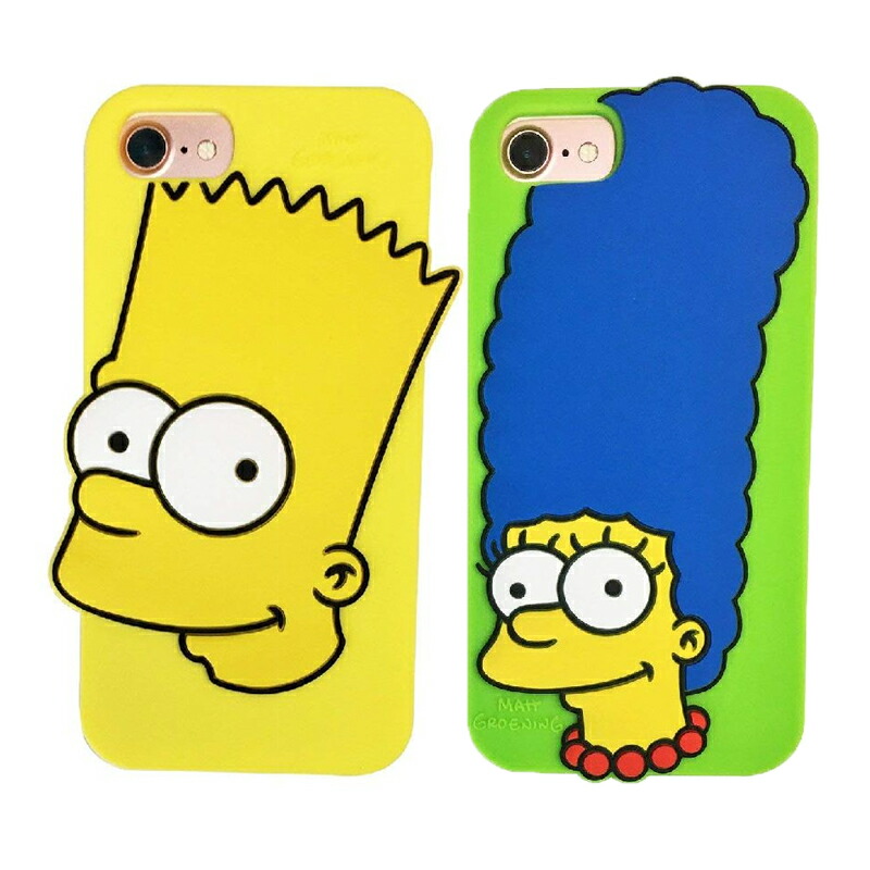 楽天市場 The Simpsons ザ シンプソンズ キャラクター シリコン Iphone 6 6s 7 8 ケース Kiitos 楽天市場店
