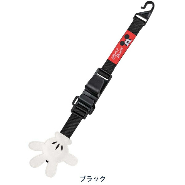 シートフック 『ポップアップミッキー』 ブラック (耐荷重：約10kg)画像