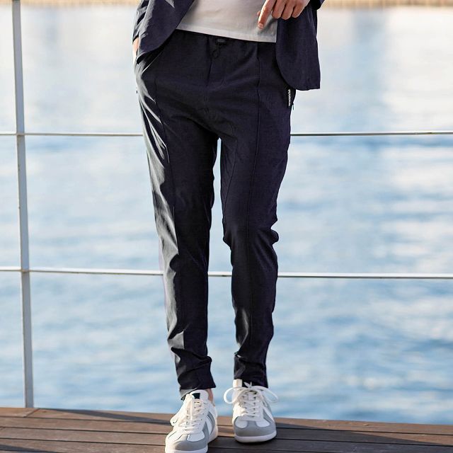 テクニカル 4way 部屋着 Relax トラベル 1piu1uguale3 ズボン メンズ トラベル パンツ テクニカル ウノピゥウノウグァーレトレ サルエル ボトムス リラックス おしゃれ かっこいい ブランド 部屋着 ウェア ウノピュウ Spaccio