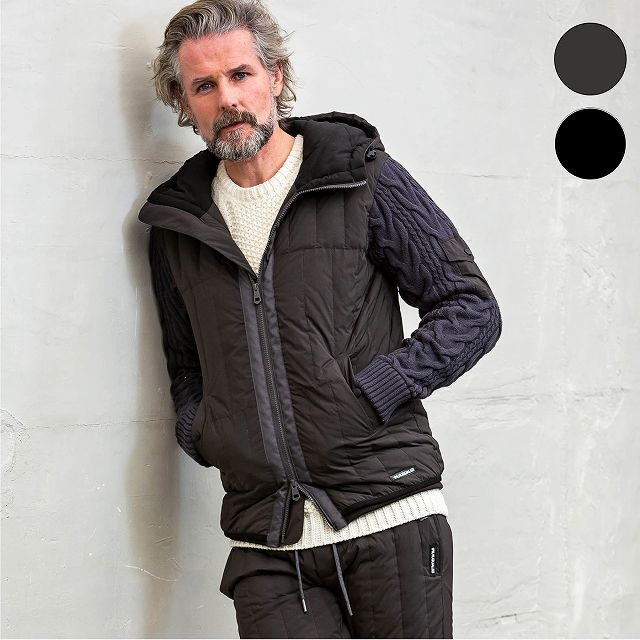 21超人気 アウター フーディー メンズ パーカー ダウン ニットスリーブ ウノピゥウノウグァーレトレ Relax 1piu1uguale3 おしゃれ ウノピュウ セットアップ ブランド かっこいい Uso 046 Siaka Unpacti Ac Id