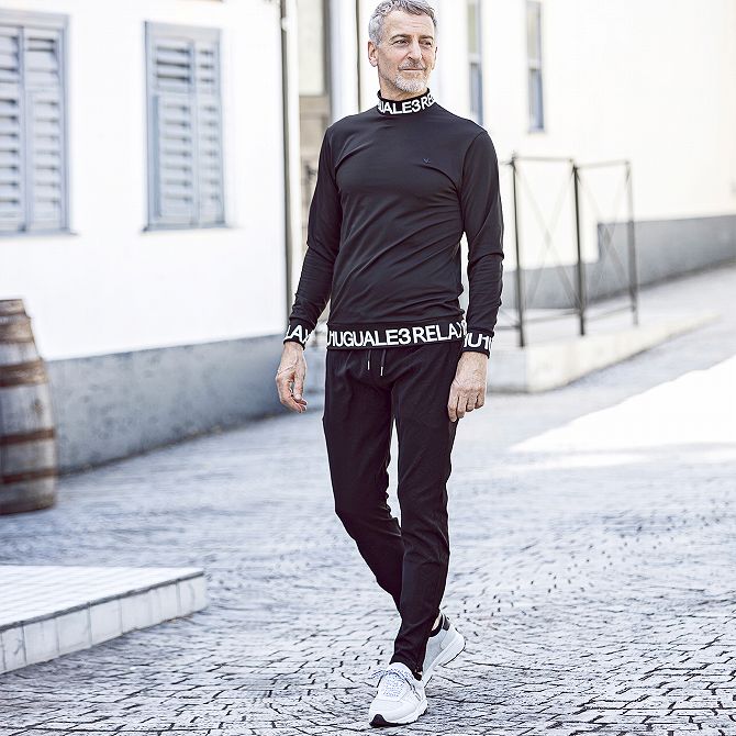 1piu1uguale3 Relax ウノピゥウノウグァーレトレ 4way総心ばえロゴ サルエルパンツ ズボン ボトムス メンズ かっこいい 格好良い ブランド ウノピュウ Metro Jewelry Com