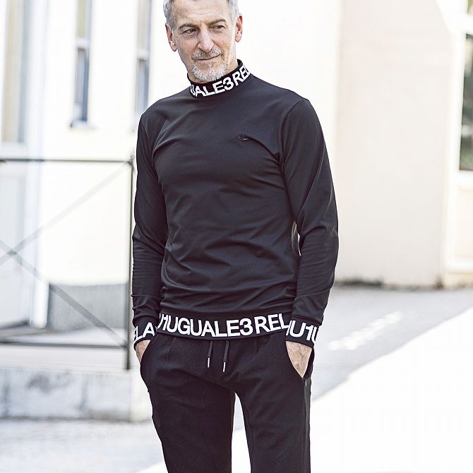 1piu1uguale3 Relax ウノピゥウノウグァーレトレ 4way総心ばえロゴ サルエルパンツ ズボン ボトムス メンズ かっこいい 格好良い ブランド ウノピュウ Metro Jewelry Com