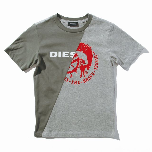 Diesel ディーゼル プリント 半袖 Tシャツ カットソー 男の子 ブランド おしゃれ かっこいい かわいい 子供服 こども服 キッズ 正規輸入品 Napierprison Com