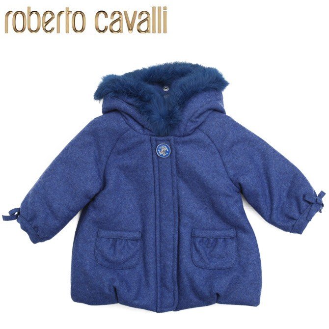 高い品質 楽天市場 Roberto Cavalli ロベルト カヴァリ ファー リボン ポイント ウールコート 女の子 子供服 こども服 キッズ ブランド 在庫限り Spaccio 高い素材 Matijevic Rs