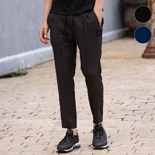 楽天市場 Kappa カッパ テーパード ストレッチ ナイロン パンツ メンズ ズボン ボトムス リラックス おしゃれ かっこいい ブランド スポーツ ウェア Spaccio