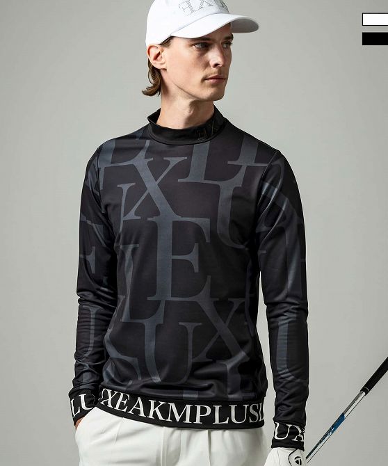 LUXEAKMPLUS リュクスエイケイエムプラス 裾ロゴ総柄モックネックTシャツ 長袖 ゴルフ メンズ 男性 GOLF スポーツ おしゃれ 楽天市場】LUXEAKMPLUS リュクスエイケイエムプラス 裾ロゴ総柄モック