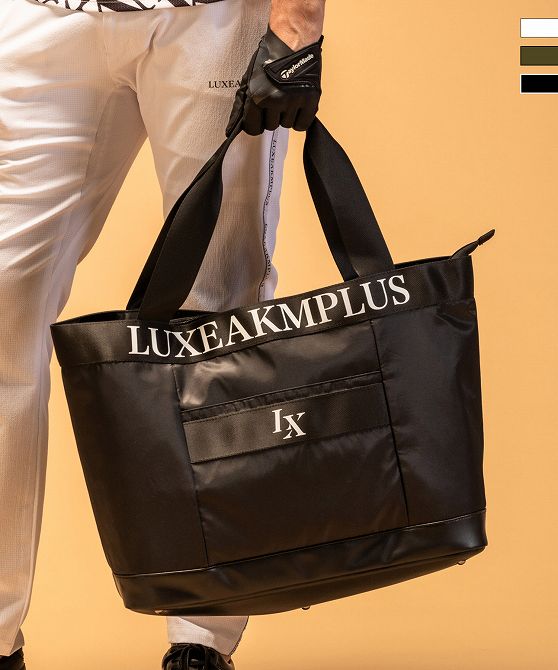 LUXEAKMPLUS リュクスエイケイエムプラス ゴルフ ワイドバッグ メンズ おしゃれ かっこいい ブランド ゴルフウェア スポーツウェア GOLF　