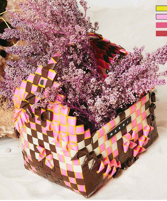 MARNI マルニ MW80F - RAINBOW BAG BORSA バスケットかごハンドバッグ 女の子 子供服 こども服 キッズ おしゃれ かっこいい かわいい ブランド