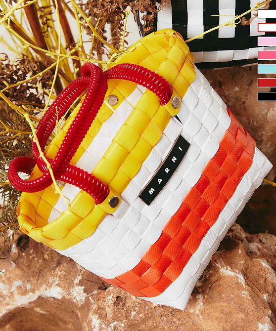 MARNI マルニ MW81F - SUNDAY MORNING BAG BORSA バスケットかごハンドバッグ 女の子 子供服 こども服 キッズ おしゃれ かっこいい かわいい ブランド