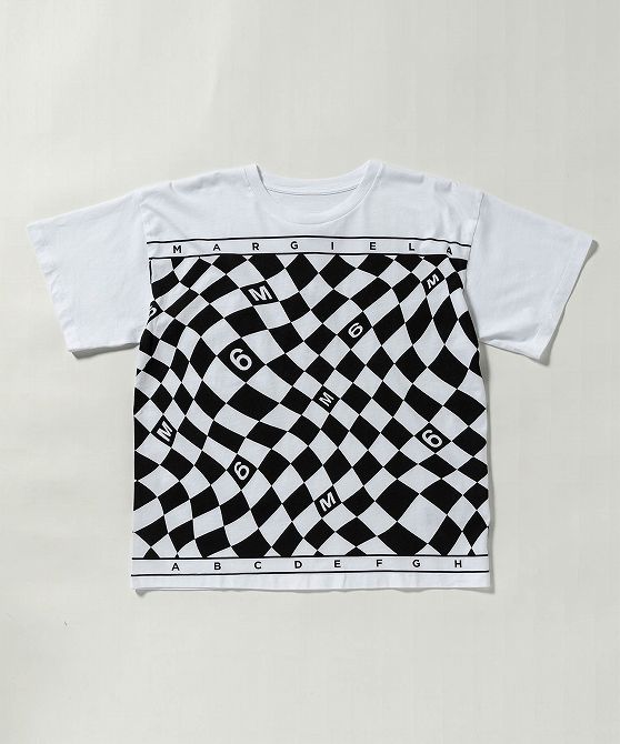MM6 Maison Margiela エムエム6 メゾン マルジェラ グラフィック半袖Tシャツカットソー 女の子 子供服 こども服 キッズ おしゃれ かっこいい かわいい ブランド