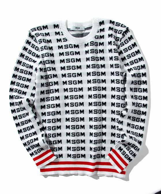 楽天市場 Msgm エムエスジーエム ロゴ コットン 長袖 ニット 女の子 ブランド 子供服 こども服 おしゃれ かっこいい かわいい キッズ Spaccio