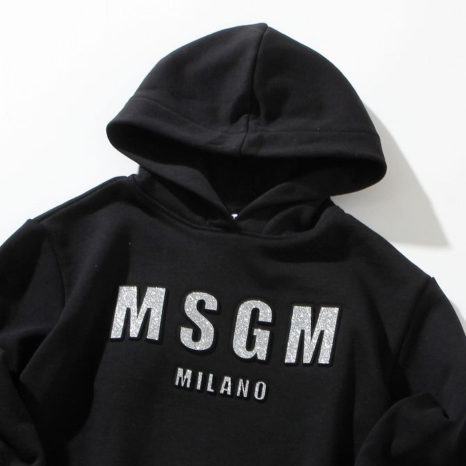 Msgm エムエスジーエム プールオーバーパーカー キッズ かっこいい かわいい ブランド おしゃれ 子供服 こども服