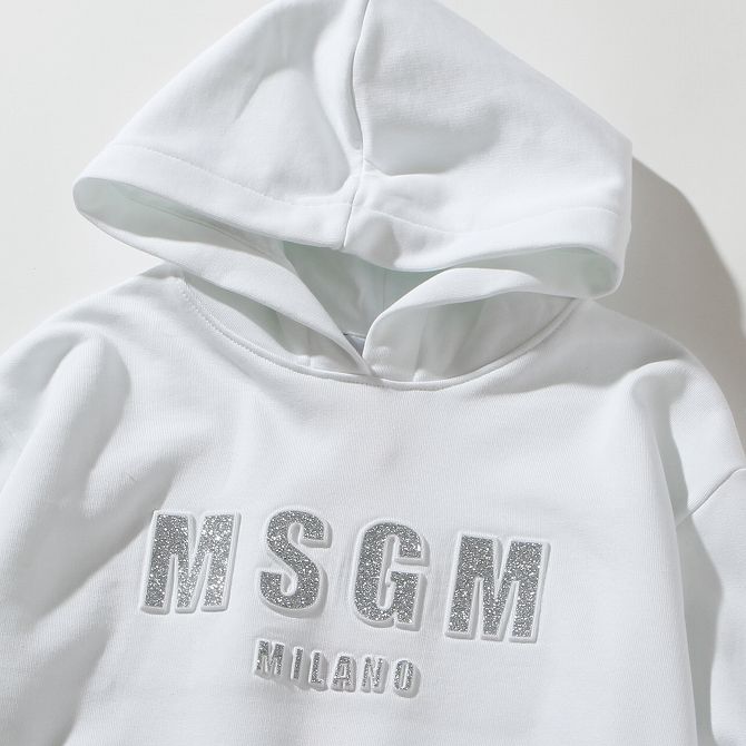 Msgm エムエスジーエム プールオーバーパーカー キッズ かっこいい かわいい ブランド おしゃれ 子供服 こども服