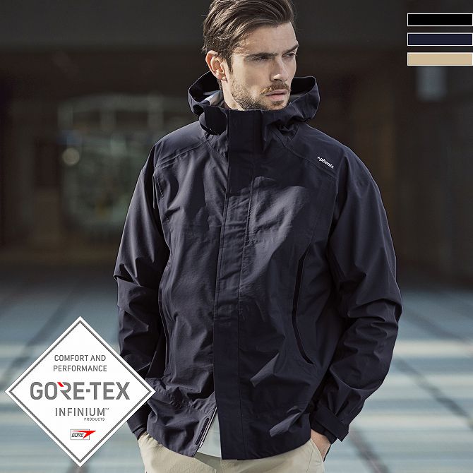 楽天市場】+phenix プラスフェニックス GORE-TEX INFINIUM ダウンジャケット 撥水加工 軽量 アウトドア スポーツウェア  ブルゾン ゴアテックス メンズ【MEN】 : SHIFFON