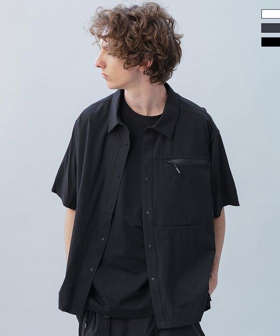 +phenix プラスフェニックス AIRFLOW SHORT SLEEVE SHIRT エアフロー ショートスリーブシャツメンズ おしゃれ かっこいい ブランド アウトドア レジャー スポーツウェア|SHIFFON 公式ストア