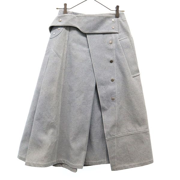古着 3.1 Phillip Lim 3.1フィリップリム ロング丈 デニムスカート 0 グレー レディース 【中古】｜古着、USED専門百貨店BIG2nd