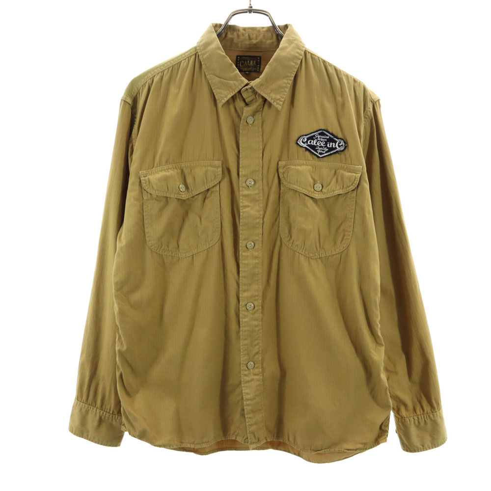 中古　CALEE キャリー 楽天市場】【中古】【メンズ】 CALEE キャリー 刺繍長袖シャツ