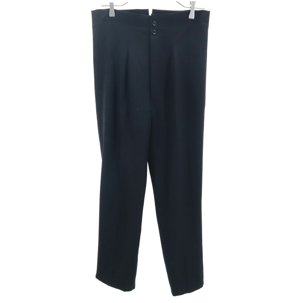 古着 Yohji Yamamoto ヨウジヤマモト 日本製 ウールパンツ 2 ブラック レディース 【中古】｜古着、USED専門百貨店BIG2nd