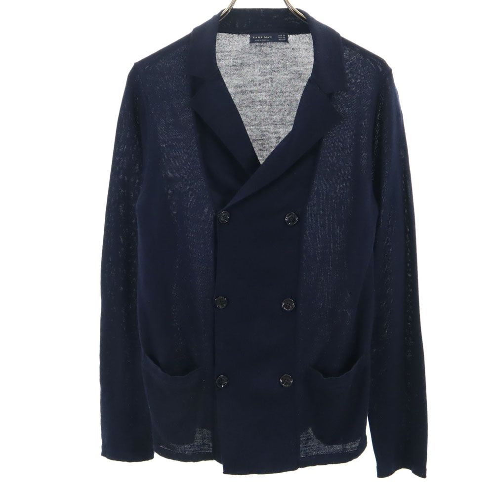 楽天市場】古着 ZARA MAN ザラマン テーラードジャケット 36 ネイビー