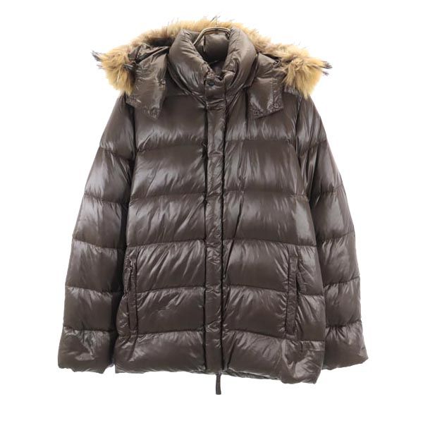 古着 DUVETICA デュベティカ ナイロン 長袖 落ち込む上衣 48 赤銅色系 メンズ 【中古】
