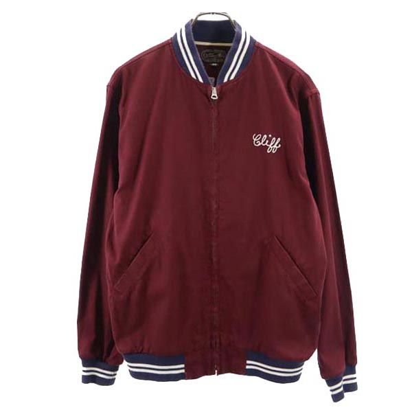 古着 Whitesville ホワイツビル オリエント会社組織 上衣 40 ボルドーワイン 上衣 メンズ 【中古】 【PD】