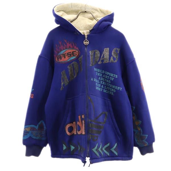 OLD adidas ドイツ アディダス コットン ジャケット ブルゾン OLD adidas ドイツ アディダス コットン ジャケット ブルゾン