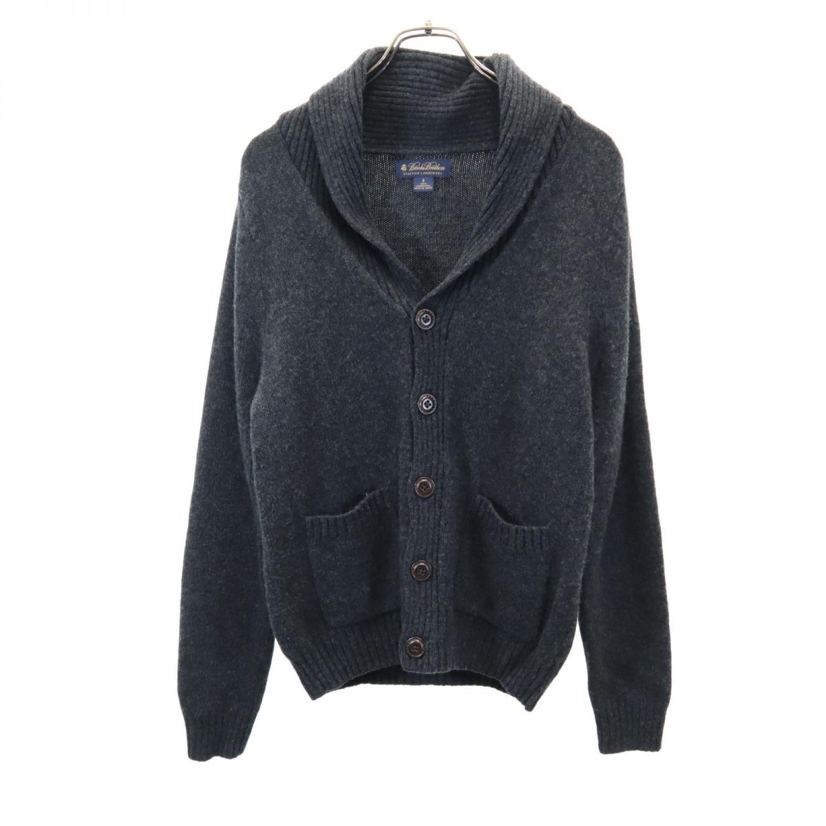 【美品】brooks brothers 80s カーディガン イングランド製 ブランド古着】BROOKS BROTHERS / ブルックスブラザーズ ～80s
