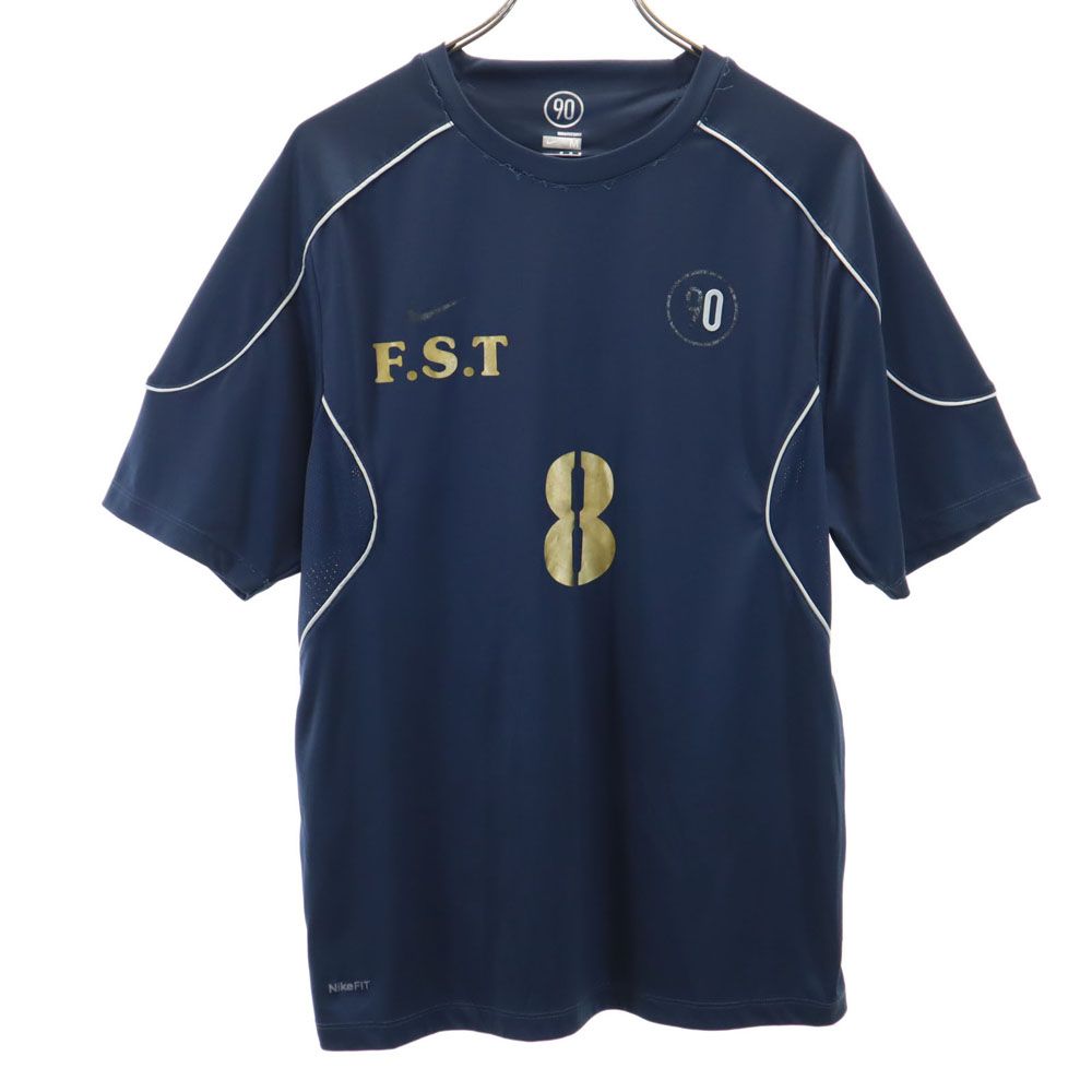 NIKE - ナイキ FCバルセロナ プリント サッカーウェア ユニフォーム XL NIKE 半袖 Tシャツ メンズ 【中古】  【230828】 NIKE ナイキ QATARAIRWAYS サッカー FC バルセロナ Tシャツ 半袖