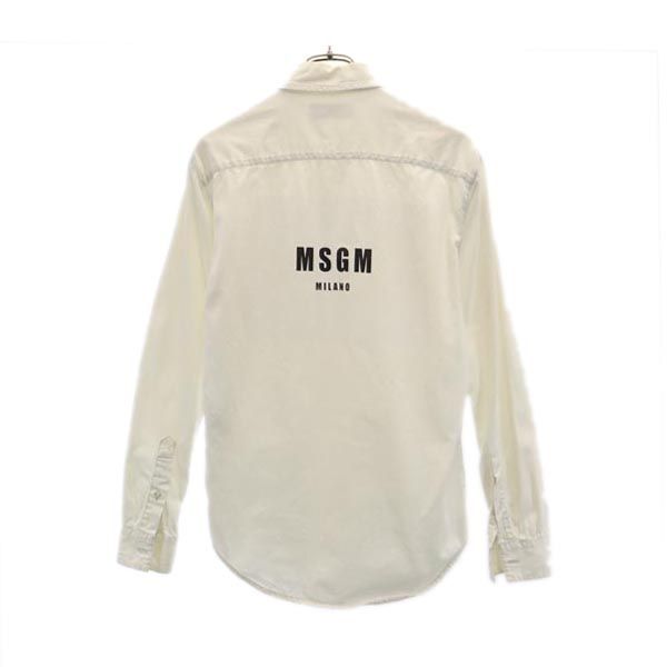 楽天市場】エムエスジーエム MSGM メンズ シャツ トップス 長袖