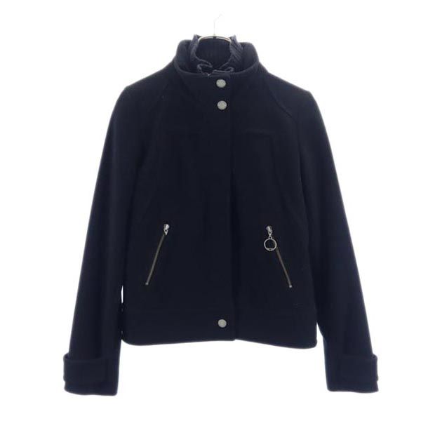 バーバリーブルーレーベル 三陽商会 日本製 ウールブレンド ジャケット 38 黒 BURBERRY BLUE LABEL レディース 【中古】 【230115】|古着、USED専門百貨店BIG2nd