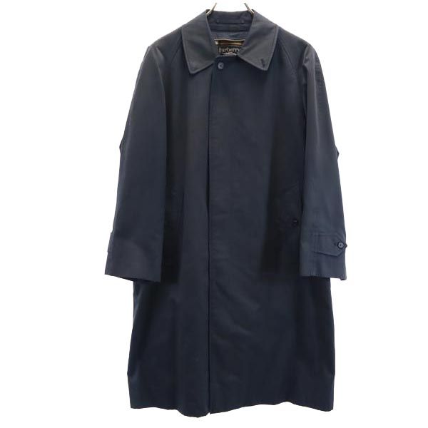 古着 Burberrys バーバリーズ 90s オールド ステンカラーコート ネイビー メンズ 【中古】｜古着、USED専門百貨店BIG2nd 12,874円