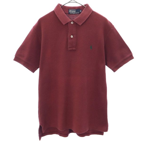 ポロベア　Polo Ralph Lauren ワインレッド ポロシャツ M ポロベア Polo Ralph Lauren ワインレッド ポロシャツ M 楽天
