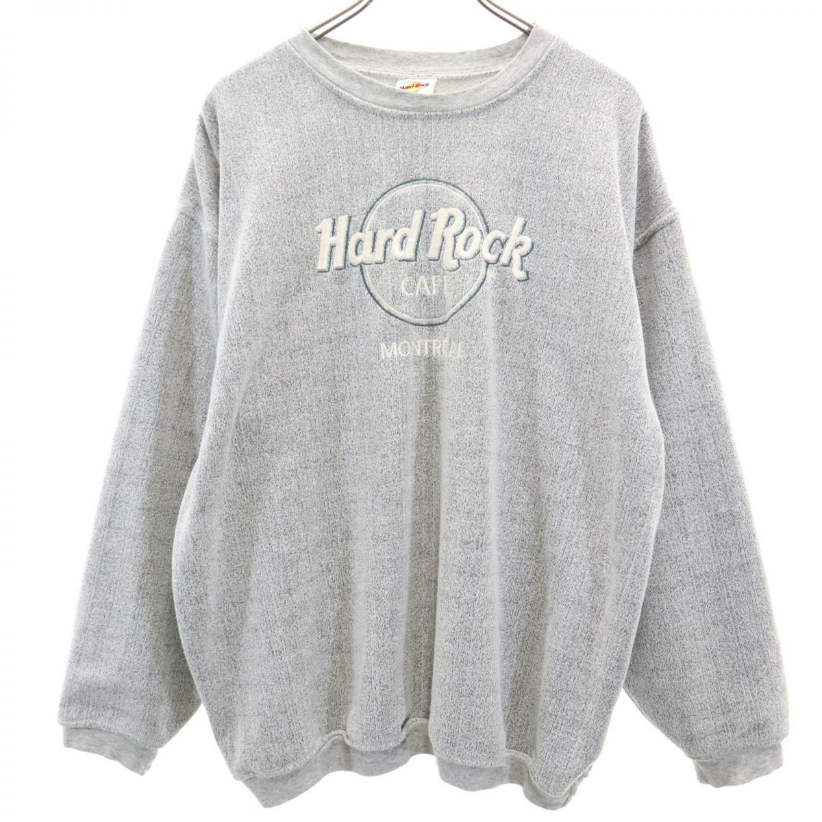 Hard Rock Cafe サンアントニオ トレーナー グレー Hard Rock Cafe San Antonio XL トレーナー メンズ