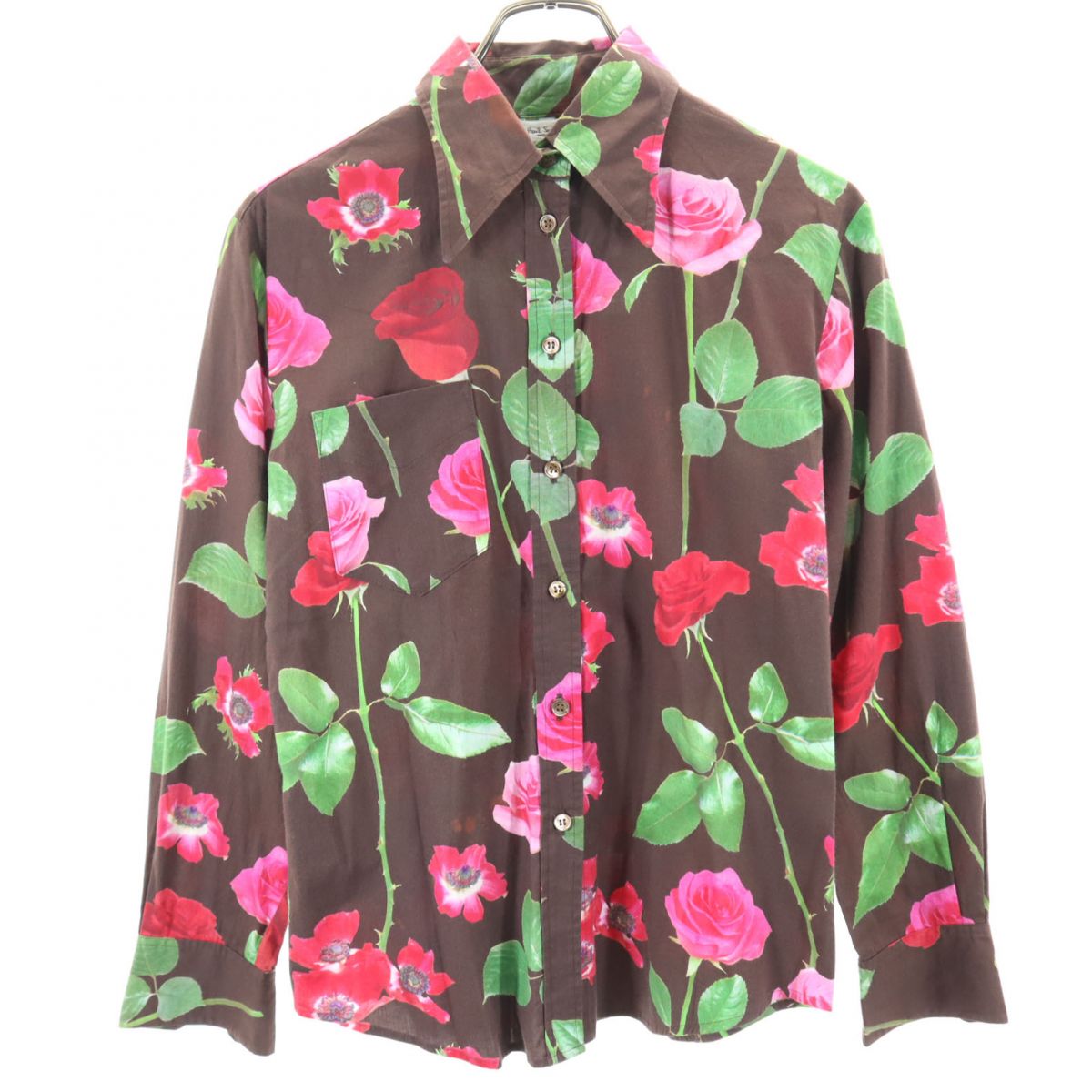 【a1635】Paul Smith 美品 シャツ 花柄 長袖 40 薄手 a1635】Paul Smith 美品 シャツ 花柄 長袖 40 薄手 - メルカリ