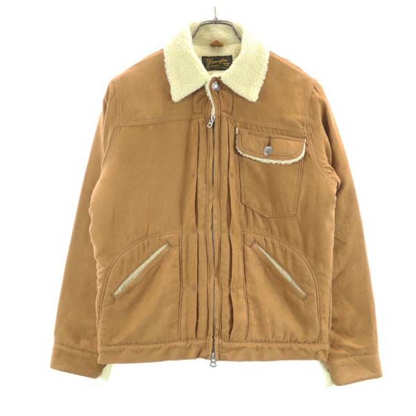 未使用 ラングラー×ナノユニバース 別注 スエードライク ボアジャケット S ブラウン Wrangler×nanouniverse コンチョボタン メンズ 【201004】 【中古】|古着、USED専門百貨店BIG2nd