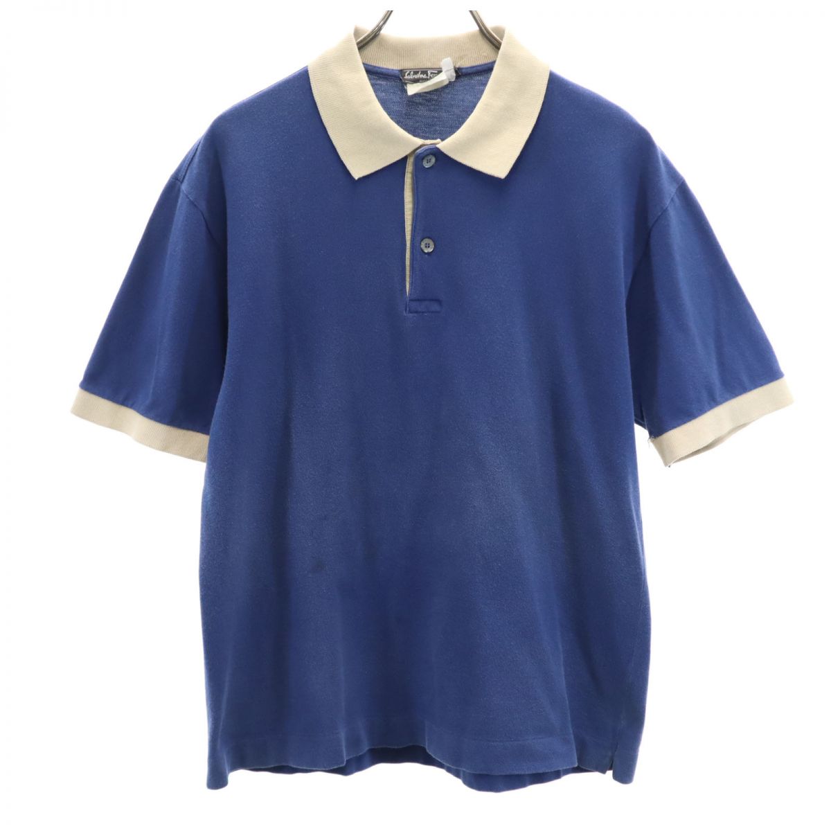 サルバトーレフェラガモ/ポロシャツカットソーSサイズ フェラガモ ポロシャツ メンズ Sサイズ 白 ホワイト - メルカリ