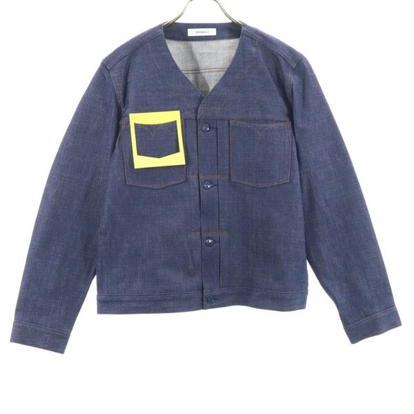 超特価sale開催 未使用 中古 0503 メンズ 日本製 ブルゾン ノーカラー Johnbull 38